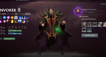 Dota 2, Immortal, 5681. Maior mmr 6,5k.