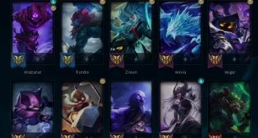 Conta Lol Platina 3 com todos os champions e 72 skins!
