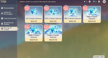 AR 47 Xiao / Venti + Harpa Celestial e Banner garantido!