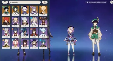 AR 47 Xiao / Venti + Harpa Celestial e Banner garantido!
