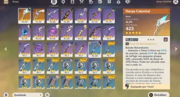 AR 47 Xiao / Venti + Harpa Celestial e Banner garantido!