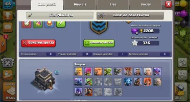 Clash of clans CV9 Full barato!