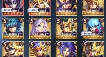Conta Saint Seiya (nivel 67, muito boa)