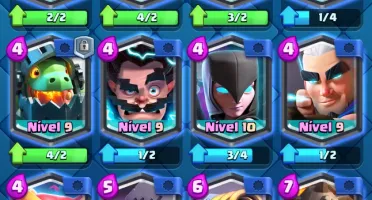 Conta Clash Royale│5708 Trofeús│4 Carta Lvl 14│Desafiante 1