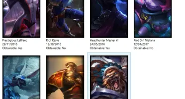 CONTA LV30 | 27 CHAMPS | 7 SKINS | 2 PÁG DE RUNA