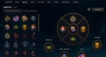 Conta League Of Legends Gold V / 50 Skins / Todos Campeões