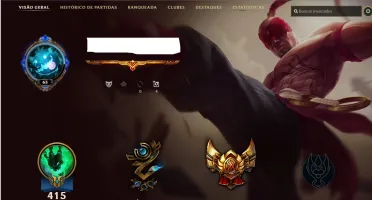 Conta League Of Legends Gold V / 50 Skins / Todos Campeões