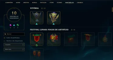 Conta League Of Legends Gold V / 50 Skins / Todos Campeões
