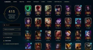 Conta League Of Legends Gold V / 50 Skins / Todos Campeões