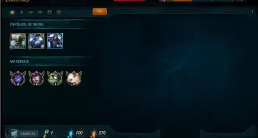 Conta de League of Legends Platina 1 - 31 PDL