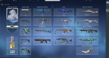 Conta valorant principais skins !
