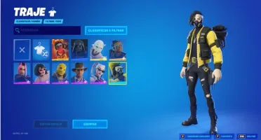 conta no fortnite simples
