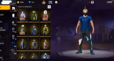 Conta Free Fire Gemada