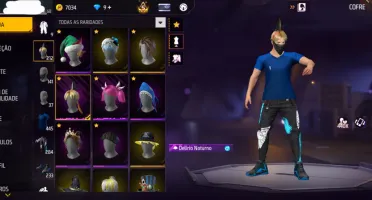 Conta Free Fire Gemada