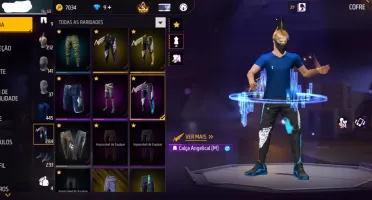 Conta Free Fire Gemada