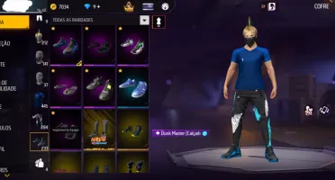 Conta Free Fire Gemada