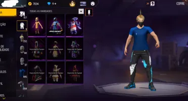 Conta Free Fire Gemada