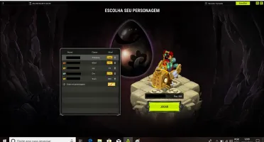 Personagens no servidor Ilyzaelle e Crocabulia