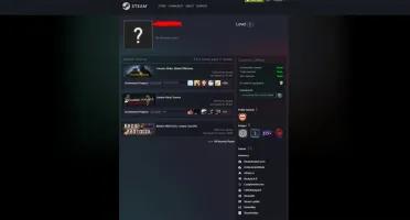 CONTA STEAM MEDALHA 5 ANOS CSGO 3 MIL HORAS PRIME + MEDALHAS