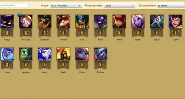 CONTA LEAGUE OF LEGENDS BR- 3 SKINS - 16 CHAMPS - UNRANKED
