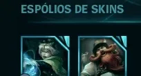 CONTA LEAGUE OF LEGENDS BR- 3 SKINS - 16 CHAMPS - UNRANKED