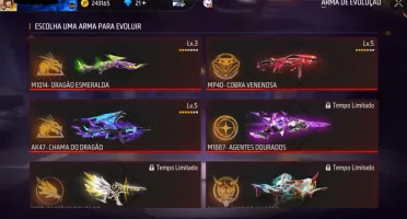 Conta FF NVL 68, barato sair rápido
