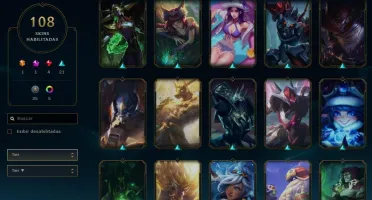 Conta LOL BR - ALL CHAMPS +100 SKINS ESTÁ NA MD10 +30k essen
