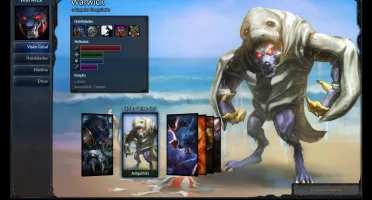 Conta lvl 30 com Skin raras do lol