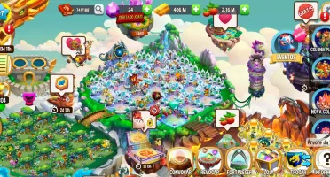 Conta Dragon City Mobile