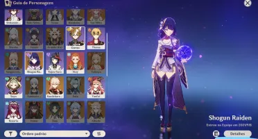 RaidenC2 +Zhongli+Kazuha + Bênção 24 dias