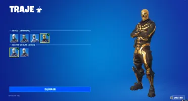 Conta Fortnite ( Cavaleiro Negro - Asa-Delta Mako )