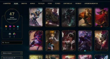 CONTA DIAMANTE V LEAGUE OF LEGENDS