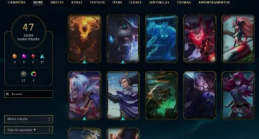 CONTA DIAMANTE V LEAGUE OF LEGENDS