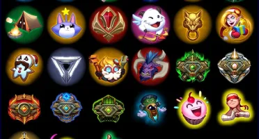 Conta League of Legends com mais de 85kRP em skins e icones.