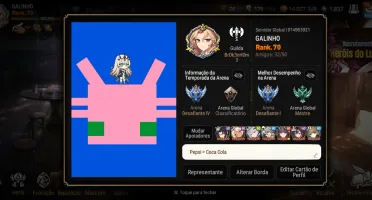 Conta epic seven mid game, faz W13 auto