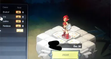 Vendo conta dofus Servidor crocabulia 4 char lv 200