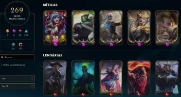 CONTA lol + DE 5MIL REAIS EM CONTEÚDO BARATA!!