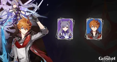 CONTA COM CHILDE + KEQING / AR 35 / GENSHIN IMPACT