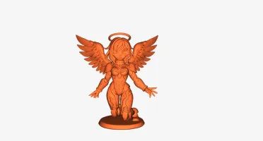 Mechanical Angel 3d STL