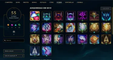 Conta de LoL