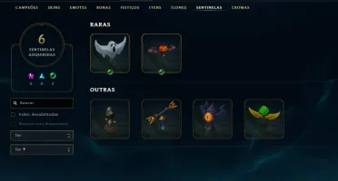 Conta de LoL