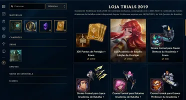 Conta de LoL