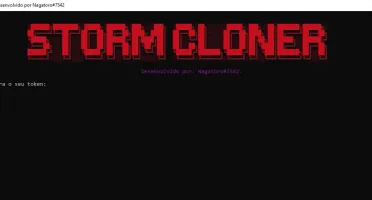Clonador Servidores Discord (Storm Cloner)