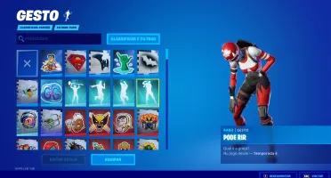 conta fortnite mais de 160 skin
