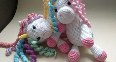 Amigurumi Unicórnio Fofo