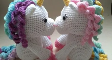 Amigurumi Unicórnio Fofo
