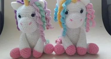 Amigurumi Unicórnio Fofo