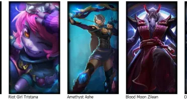 CONTA LEAGUE OF LEGENDS BR- 5 SKINS - 30 CHAMPS - UNRANKED