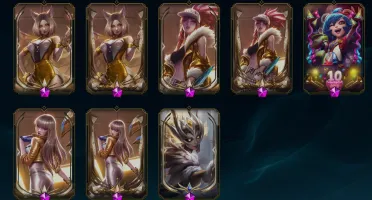 Conta LoL+Valorant - 363 skins no LoL, 19 skins no Valorant