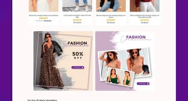 Template Loja Virtual Fina Estampa - Elementor + Wordpress